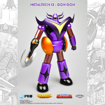 Hl pro goldorak metaltech 13 gon gon 17cm metallic color - figurine articuleeGOLDO88.jpg4589504962152