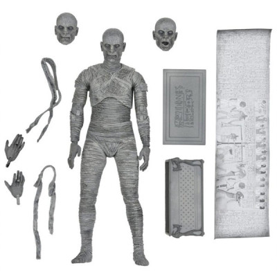 Neca universal monsters action figure ultimate mummy b&w 18cm - figurine articuleeNEC04812.jpg0634482048122