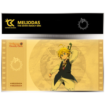 Cartoon kingdom seven deadly sins golden ticket meliodas lot x10 - golden ticketCKSDS01BB.jpg9780203548172