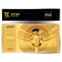 Golden ticket cartoon kingdom olive et tom captain tsubasa col.1 atton rouge lot x10
