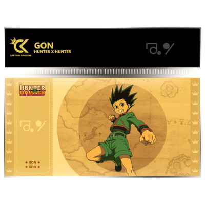 Cartoon kingdom hunter x hunter golden ticket col.1 gon lot x10 - golden ticketCKHH01BB.jpg9781135678975