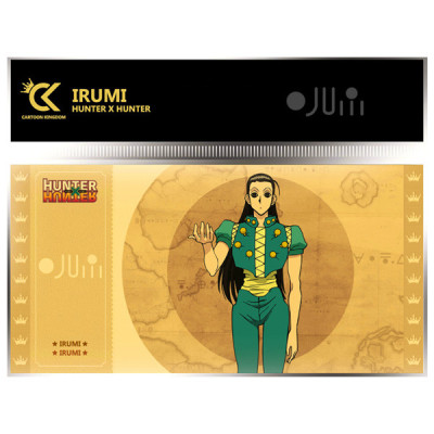 Cartoon kingdom hunter x hunter golden ticket col.1 irumi lot x10 - golden ticketCKHH06BB.jpg9781235178979