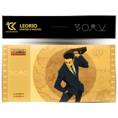 Cartoon kingdom hunter x hunter golden ticket col.1 leorio lot x10 - golden ticketCKHH04BB.jpg9781635178975