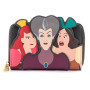 Portefeuille loungefly disney villains scene evil stepmother and step sisters Portefeuille loungefly disney villains scene evil stepmother and step sisters