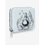 Loungefly Disney Alice In Wonderland Black & White Mini Zipper Wallet - Import Avril 2025