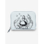 Loungefly Disney Alice In Wonderland Black & White Mini Zipper Wallet - Import Avril 2025 Loungefly Disney Alice In Wonderland Black & White Mini Zipper Wallet - Import Avril 2025