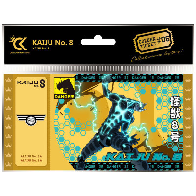 Cartoon kingdom kaiju #8 golden ticket kaiju #8 - golden ticket - préco avril 2025CKKN06.jpg3760375865617