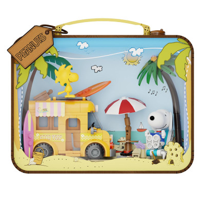 Pantasy snoopy pantasy snoopy's suitcase 17cm - diorama - préco mai 2025PTY86910.jpg6973817323157