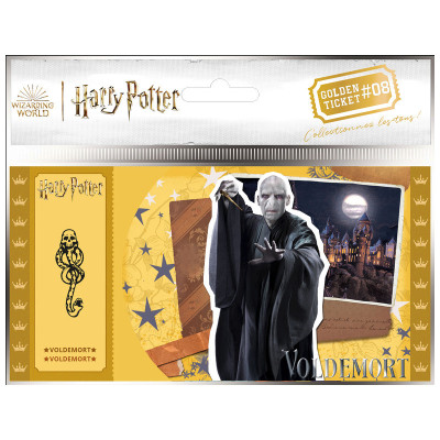 Cartoon kingdom harry potter golden ticket voldemort x5 - golden ticket - préco avril 2025CKHP08.jpg3760375867659