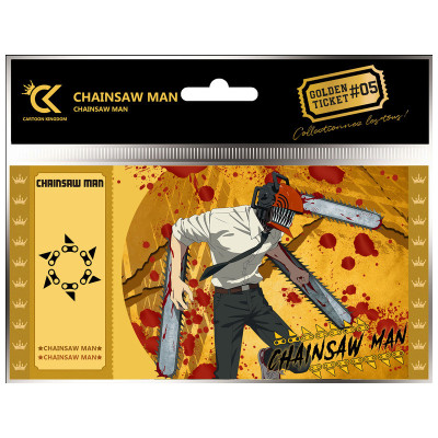 Cartoon kingdom chainsaw man golden ticket chainsaw man x5 - golden ticket - préco avril 2025CKCSM05.jpg3760375867499