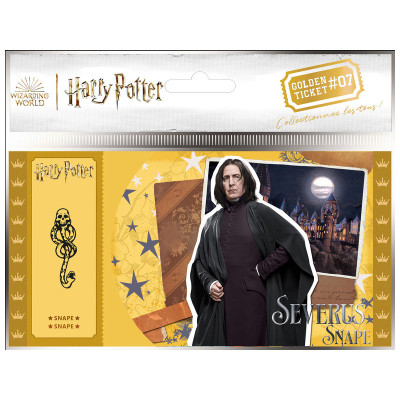 Cartoon kingdom harry potter golden ticket severus x5 - golden ticket - préco avril 2025CKHP07.jpg3760375867642
