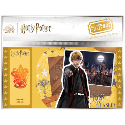 Cartoon kingdom harry potter golden ticket ron x5 - golden ticket - préco avril 2025CKHP02.jpg3760375867598