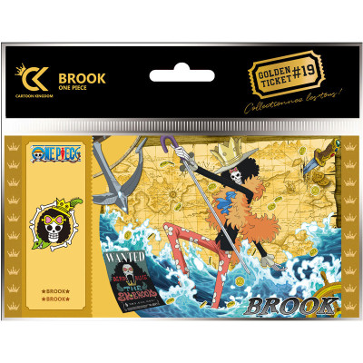 Cartoon kingdom one piece golden ticket vol 2 brook x5 - golden ticket - préco avril 2025CKOP19.jpg3760375867772
