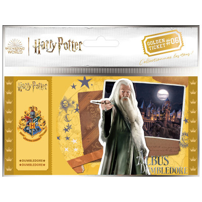 Cartoon kingdom harry potter golden ticket dumbledore x5 - golden ticket - préco avril 2025CKHP06.jpg3760375867635