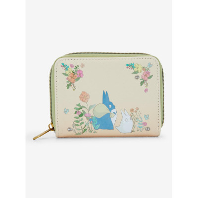 Loungefly Studio Ghibli® My Neighbor Totoro Flowers Totoros Mini Zipper Wallet - Import Avril 202532291319_hi?$productMainDeskto