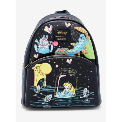 Loungefly Disney Alice In Wonderland Glow-In-The-Dark Characters Sac à dos - Import Octobre 202520568542_hi?$productMainDesktop$