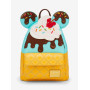 Loungefly Disney Mickey Mouse Ice Cream Cone Figural Sac à dos - Import Août 2025 Loungefly Disney Mickey Mouse Ice Cream Cone Figural Sac à dos - Import Août 2025