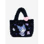 Kuromi Baku Lolita Fuzzy Crossbody Medium Tote Bag - Import Août 2025