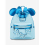 Loungefly Disney Minnie Mouse Blue Butterfly Sac à dos - Import Août 2025 Loungefly Disney Minnie Mouse Blue Butterfly Sac à dos - Import Août 2025