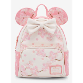 Loungefly Disney Minnie Mouse Cherry Blossom Ears Sac à dos - Import Mai 2025