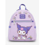 Loungefly Kuromi Blueberries Mini Sac à dos - Import Août 2025 Loungefly Kuromi Blueberries Mini Sac à dos - Import Août 2025