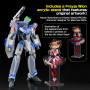 Hg 1/144 high grade bandai hobby macross 1/100 vf-31j siegfried hayate immelmann use deluxe set - préco janvier 2026BANMK69159B.