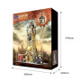Diorama pantasy joyside series steampunk clock tower park 57cm set a construire - préco mai 2025PTY32163B.jpg6973817321634