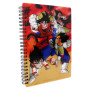 Cahier - carnet sd toys Dragon Ball Z dragon ball spirale 3d 15x21cm goku vs vegetaSD25322b.jpg8435450253225
