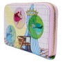 Portefeuille loungefly disney belle aux bois dormant stained glass castleWDWA2898-LFDISNEYSLEEPINGBEAUTYSTAINEDGLASSCASTLEZIPARO