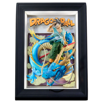 Figurine articulee tamashii nations Dragon Ball Z dragon ball art son goku shenron cadre 3d 27,5cm - préco février 2026TN67540.j