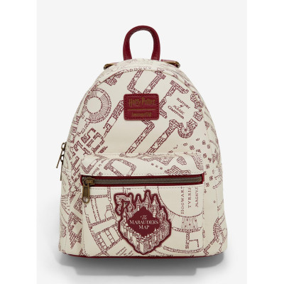 Loungefly Harry Potter Maroon Marauder's Map Sac à dos - Import Septembre 202530821946_hi?$productMainDesktop$&fmt=auto123453082