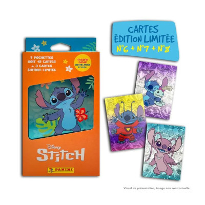 Carte a collectionner panini disney stitch tc boite metal 7 poch 6 cartes + 3 el - préco mai 2025PNN02121.jpg8051708021219