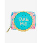 Loungefly Disney Alice in Wonderland Take Me Cookies portefeuille - Import Août 2025 Loungefly Disney Alice in Wonderland Take Me Cookies portefeuille - Import Août 2025