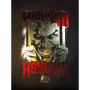 Poster letterpress arteonn dc artprint batman joker arkham asylum or 30x40cm - préco juin 2025