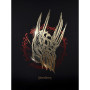 Poster letterpress arteonn seigneur des anneaux artprint sauron 30x40cm - préco juin 2025