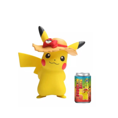 Trading figure langbowang pokemon soda pikachu days chapeau de paille 8cmPKM40187.jpg6972913401875