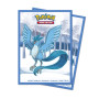 Protection carte ultrapro pokemon deck protector sleeves frosted forest paquet de 65pcs