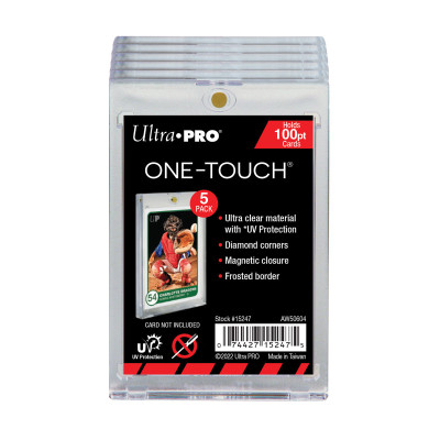 Protection carte ultrapro one touch magnetique 100pt 5pcs - préco juin 2025UP15247.jpg0074427152475