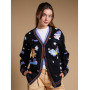 Bluey Heeler Family Sleepy Time Women's Cardigan - Import Août 2025 Bluey Heeler Family Sleepy Time Women's Cardigan - Import Août 2025