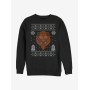 Disney Beauty And The Beast Christmas Pattern Sweatshirt - Import Août 2025 Disney Beauty And The Beast Christmas Pattern Sweatshirt - Import Août 2025