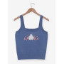 Disney Big Hero 6 Baymax Floral Women's Knit Tank - Import Août 2025