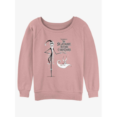 Disney l'étrange noël de Mr Jack Jack and Zero Womens Slouchy Sweatshirt - Préco Juin 202520703978_hi?$productMainDesktop$&fmt=a