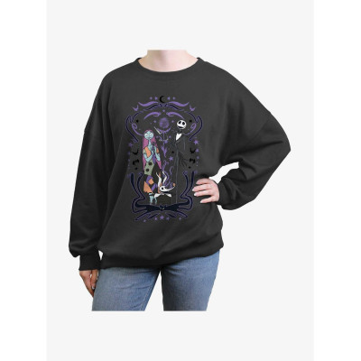 Disney l'étrange noël de Mr Jack Nightmare Show Womens Oversized Sweatshirt - Préco Juin 202533394011_hi?$productMainDesktop$&fm