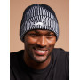 Disney l'étrange noël de Mr Jack Zero Black & White Ribbed Beanie - Import Août 2025 Disney l'étrange noël de Mr Jack Zero Black & White Ribbed Beanie - Import Août 2025