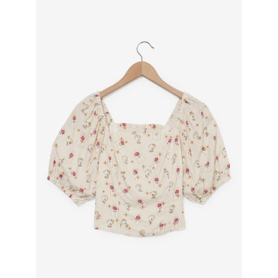 Disney La Belle et la Bête Chip & Roses AOP Women's Crop Top - Préco Juin 202533530556_hi?$productMainDesktop$&fmt=auto12345335
