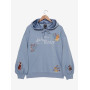 Disney Lady and the Tramp brodé Women's Sweatshirt à capuche - Import Novembre 2025 Disney Lady and the Tramp brodé Women's Sweatshirt à capuche - Import Novembre 2025