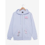 Disney The Aristocats Marie Teacup zippé Sweatshirt à capuche - Import Août 2025 Disney The Aristocats Marie Teacup zippé Sweatshirt à capuche - Import Août 2025