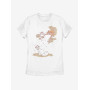 Disney The Aristocats Raining Petals Womens T-Shirt - Import Août 2025 Disney The Aristocats Raining Petals Womens T-Shirt - Import Août 2025