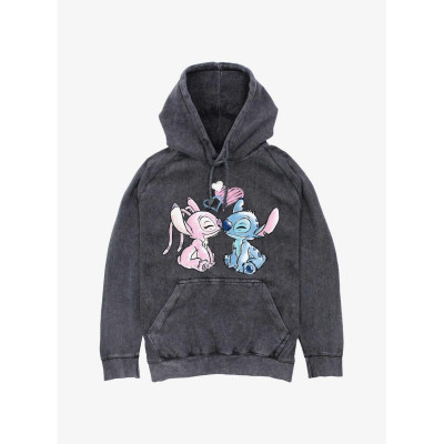 Disney Lilo & Stitch Stitch & Angel Mineral Wash Sweatshirt à capuche - Préco Juin 202531506467_hi?$productMainDesktop$&fmt=auto