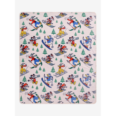 Disney Mickey Mouse & Friends Skiing Allover Print Fleece Throw - Préco Juin 202532521605_hi?$productMainDesktop$&fmt=auto12345